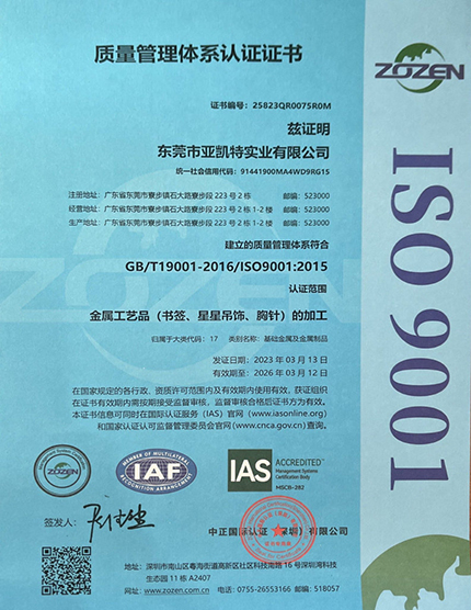 ISO 9001 CN ISO 9001 CN