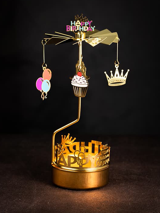 生日PARTY旋转烛台-SSC230021B 生日PARTY旋转烛台-SSC230021B
